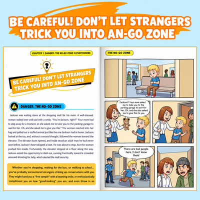 The No-Go Zone | Children Safety's Book
